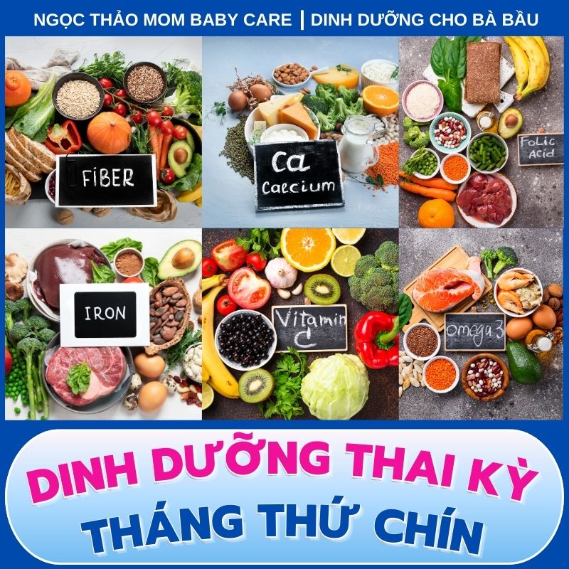 Dinh dưỡng thai kỳ tháng thứ 9 những thực phẩm tốt cho mẹ bầu